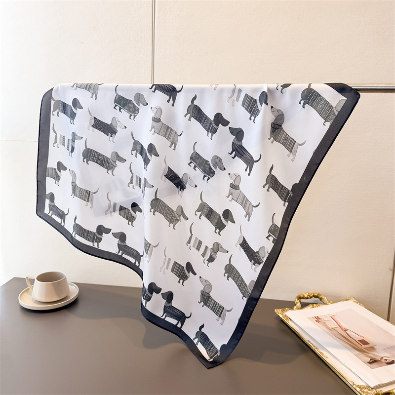 Bandana Cotton - Lenço quadrado de algodão com estampa