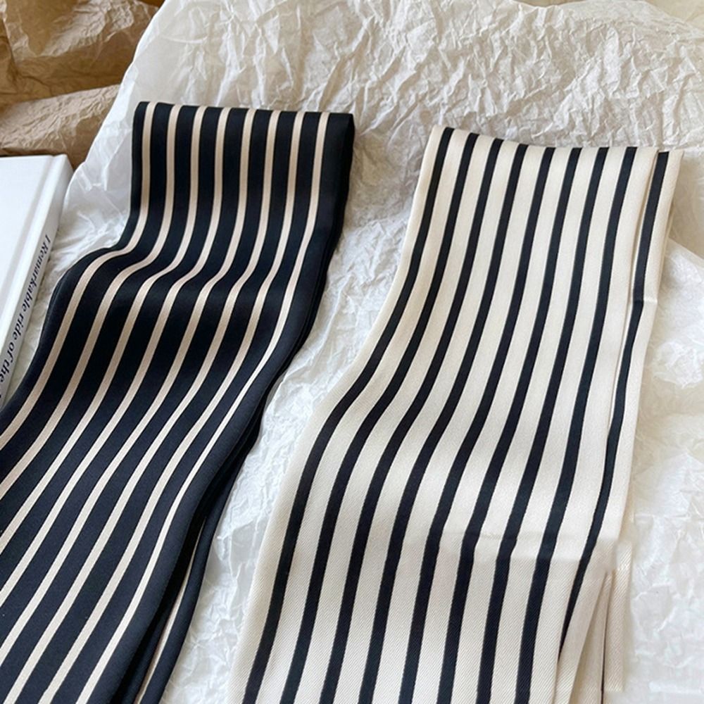 Gravata fita bandana lenço lis - Silk Tie Striped avaliação e preço