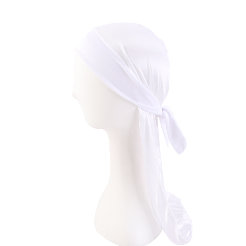 Durags de seda masculino banda - Bandana Doo Rag avaliação e preço