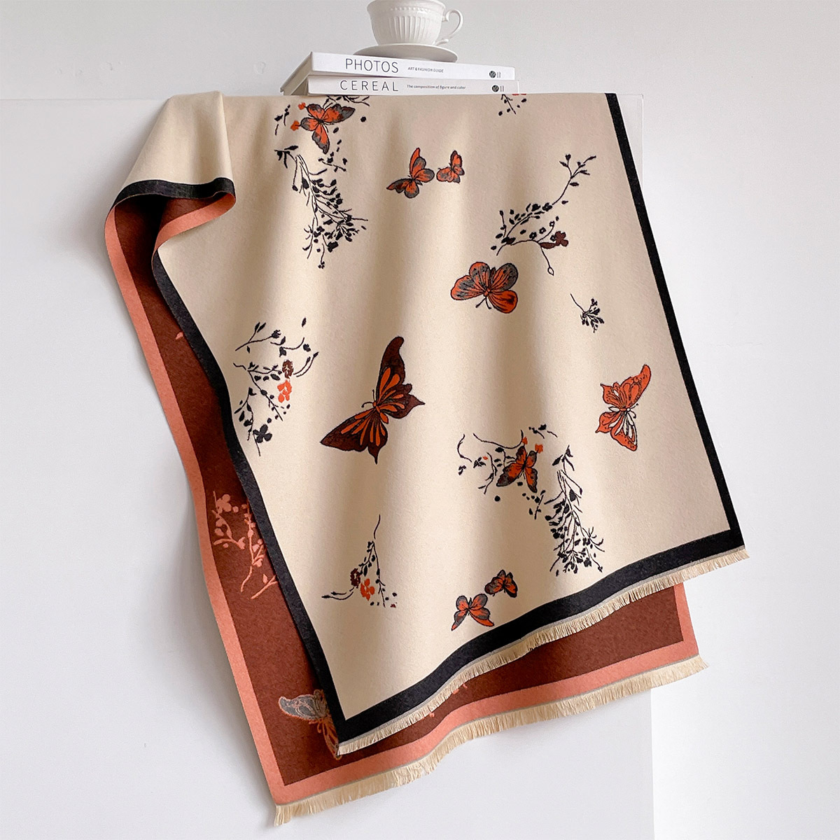 Cachecol Feminino de Imitação  - Pashmina Wrap Large avaliação e preço