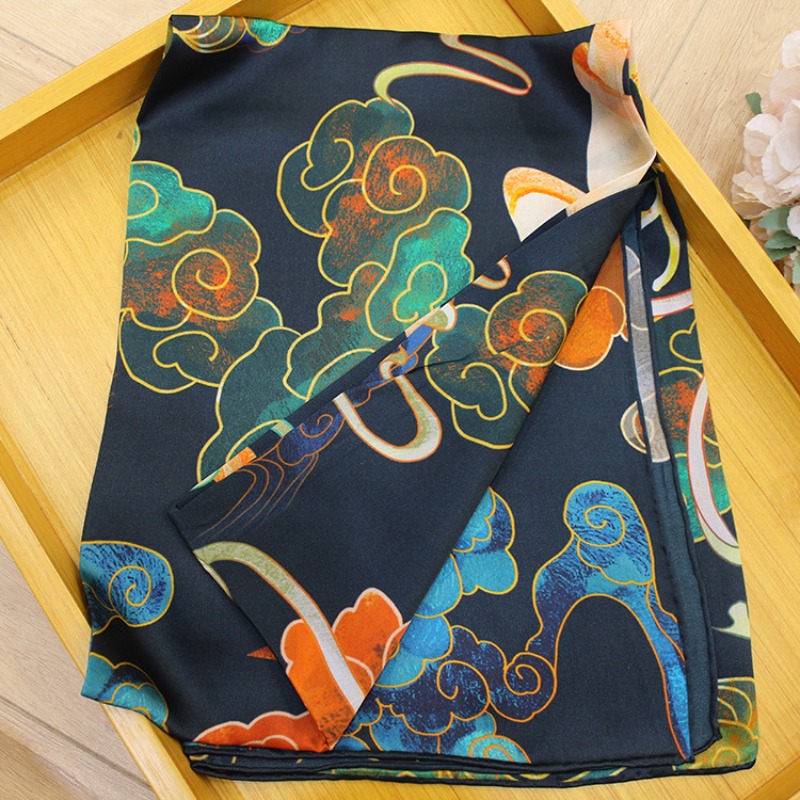 Novo Xale de Seda Luxuoso 110x - Pashmina Wrap Large avaliação e preço