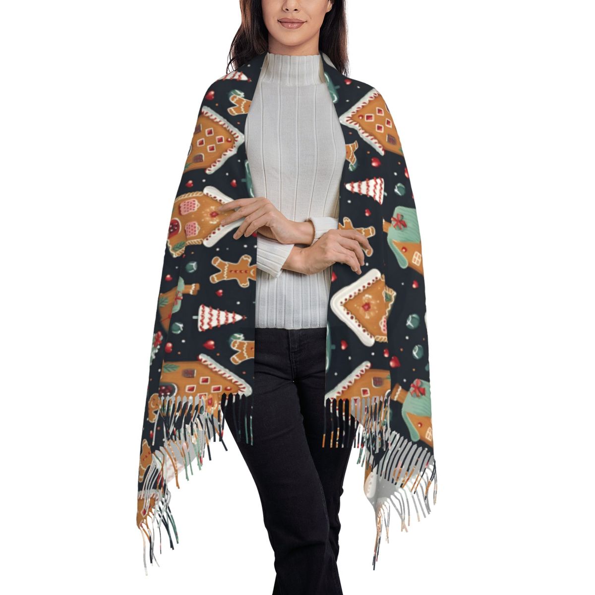 Natal deleite-panelas de gengi - Pashmina Wrap Large avaliação e preço