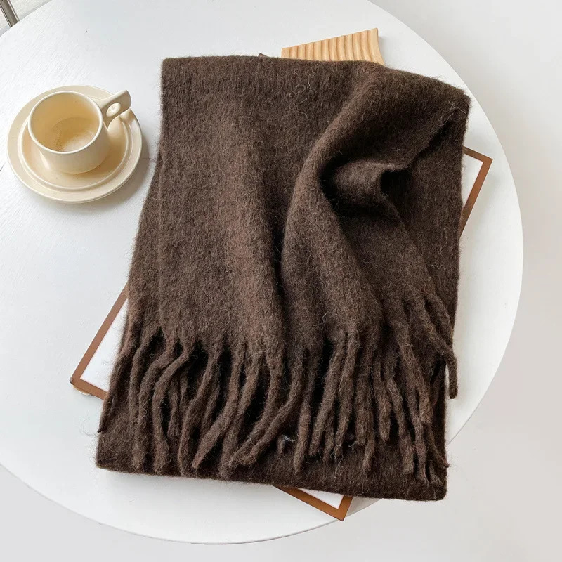 Cachecol senhora outono invern - Muffler Men Wool avaliação e preço
