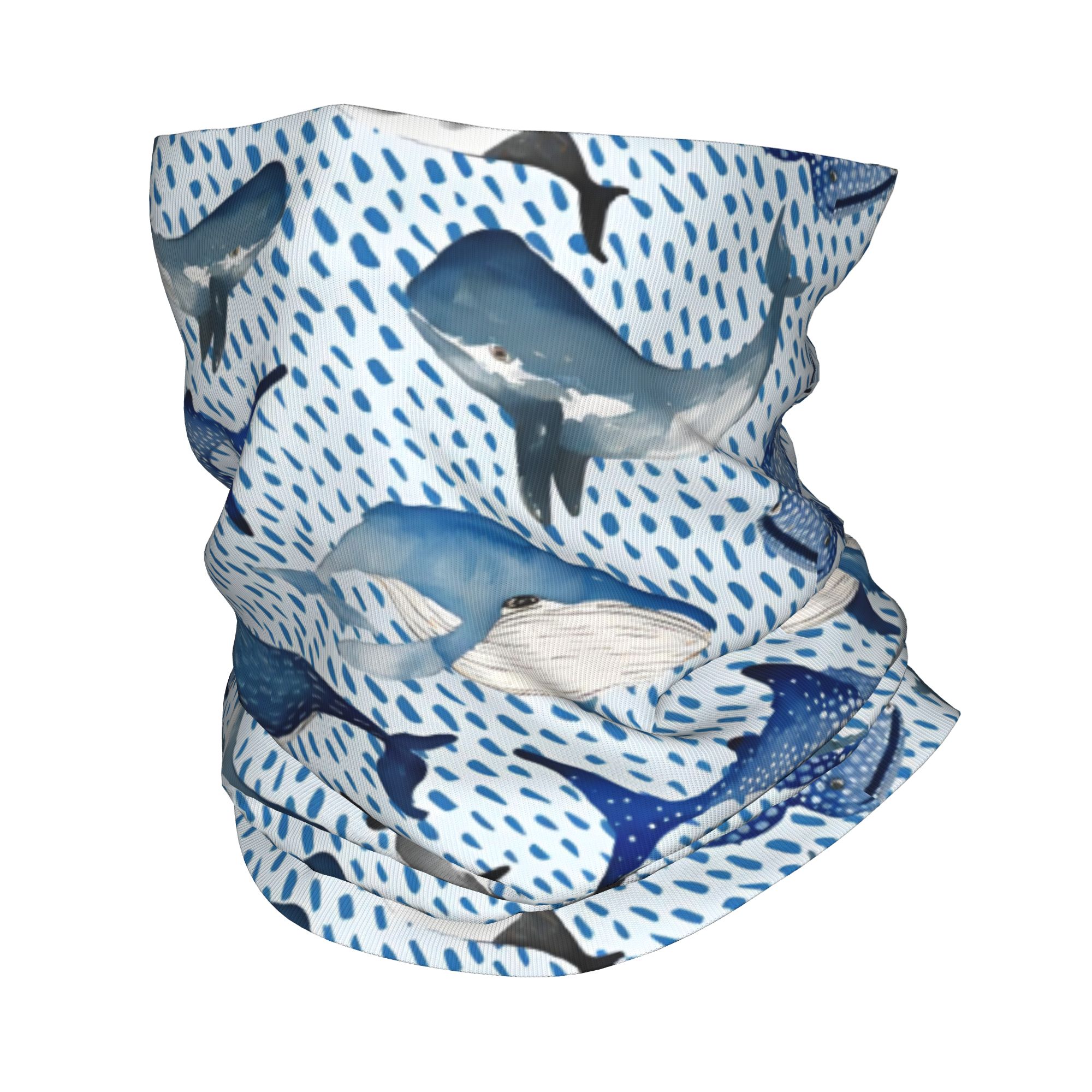 Personalizado azul aquarela tu - Neck Warmer Tube avaliação e preço
