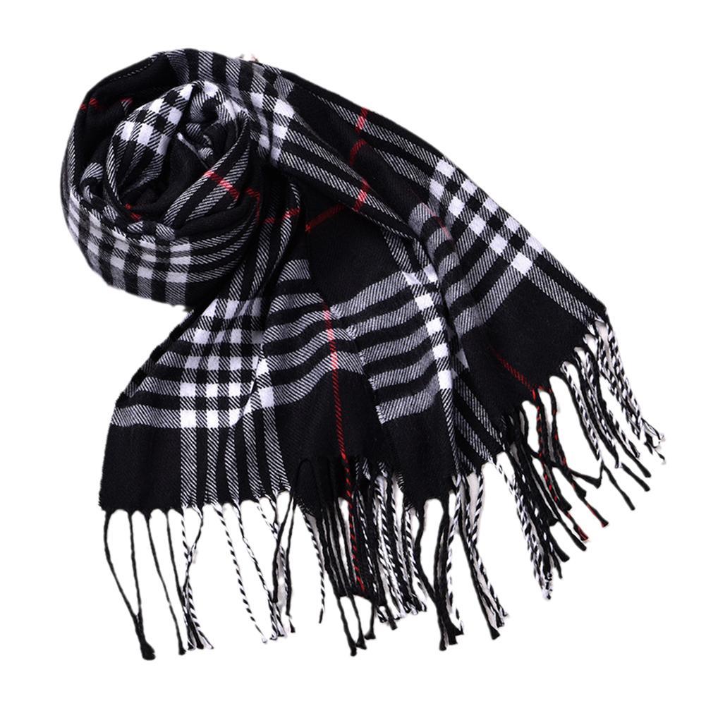 Lenços de inverno estilo britâ - Muffler Men Wool avaliação e preço