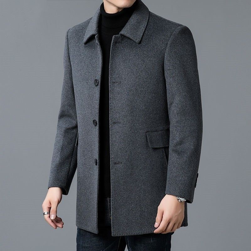 Casaco Masculino Branco de Lã  - Muffler Men Wool avaliação e preço