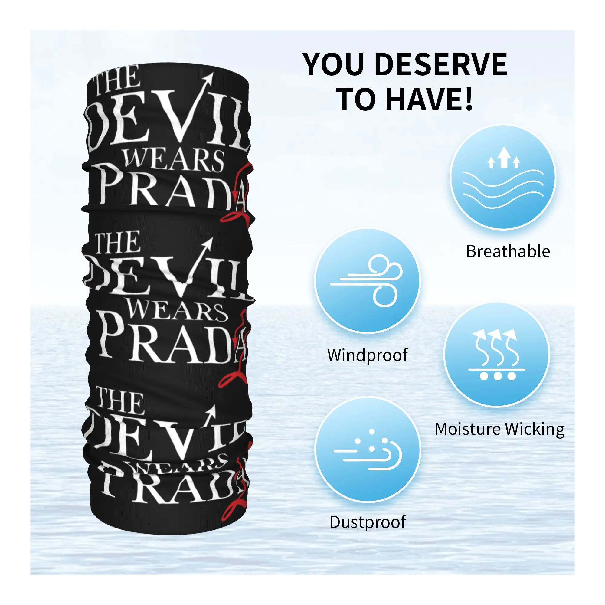 Novo Filme de Comédia The Devi - Neck Warmer Tube avaliação e preço