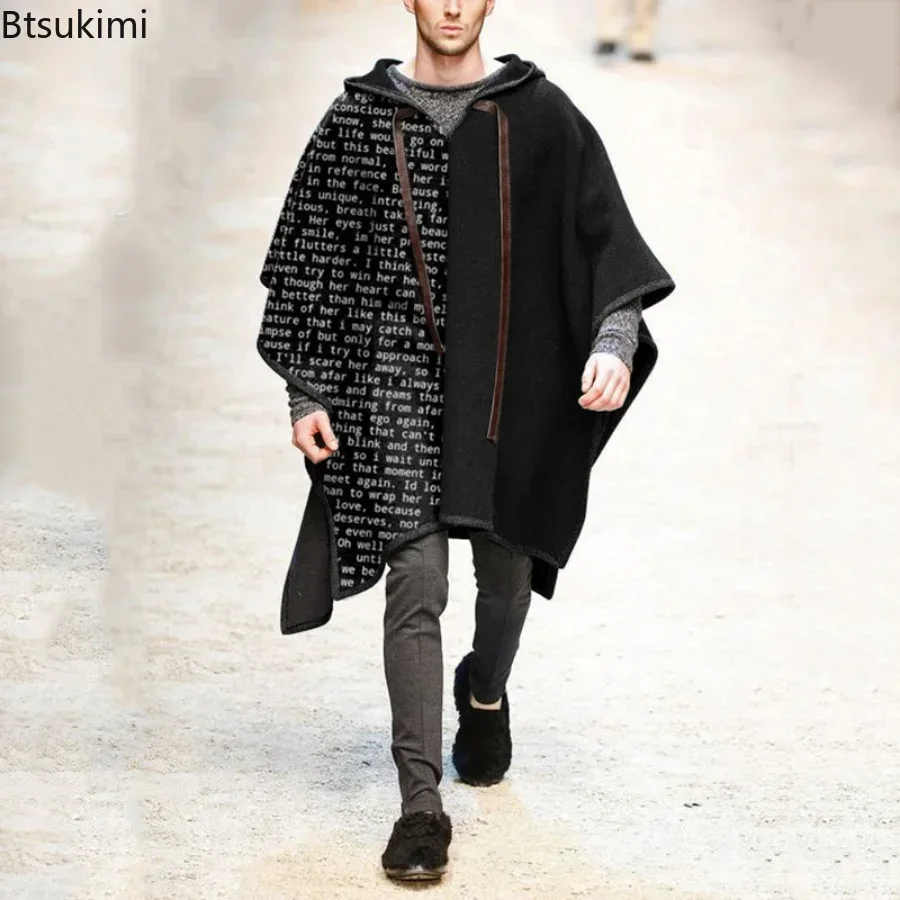 Novo 2025 outono inverno xale  - Muffler Men Wool avaliação e preço