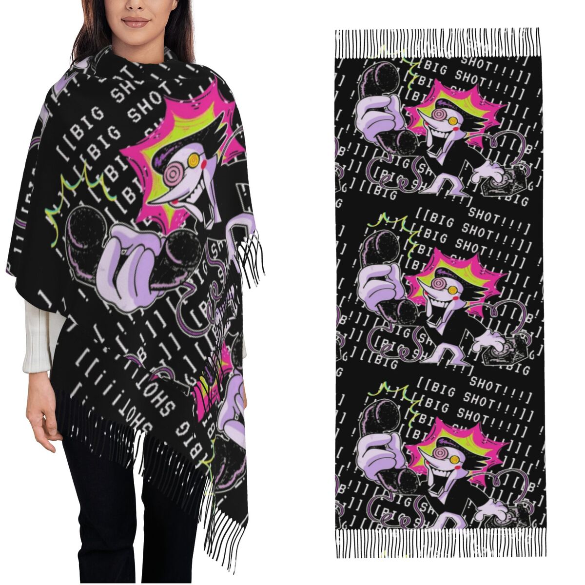 Deltarune xale envoltório para - Pashmina Wrap Large avaliação e preço