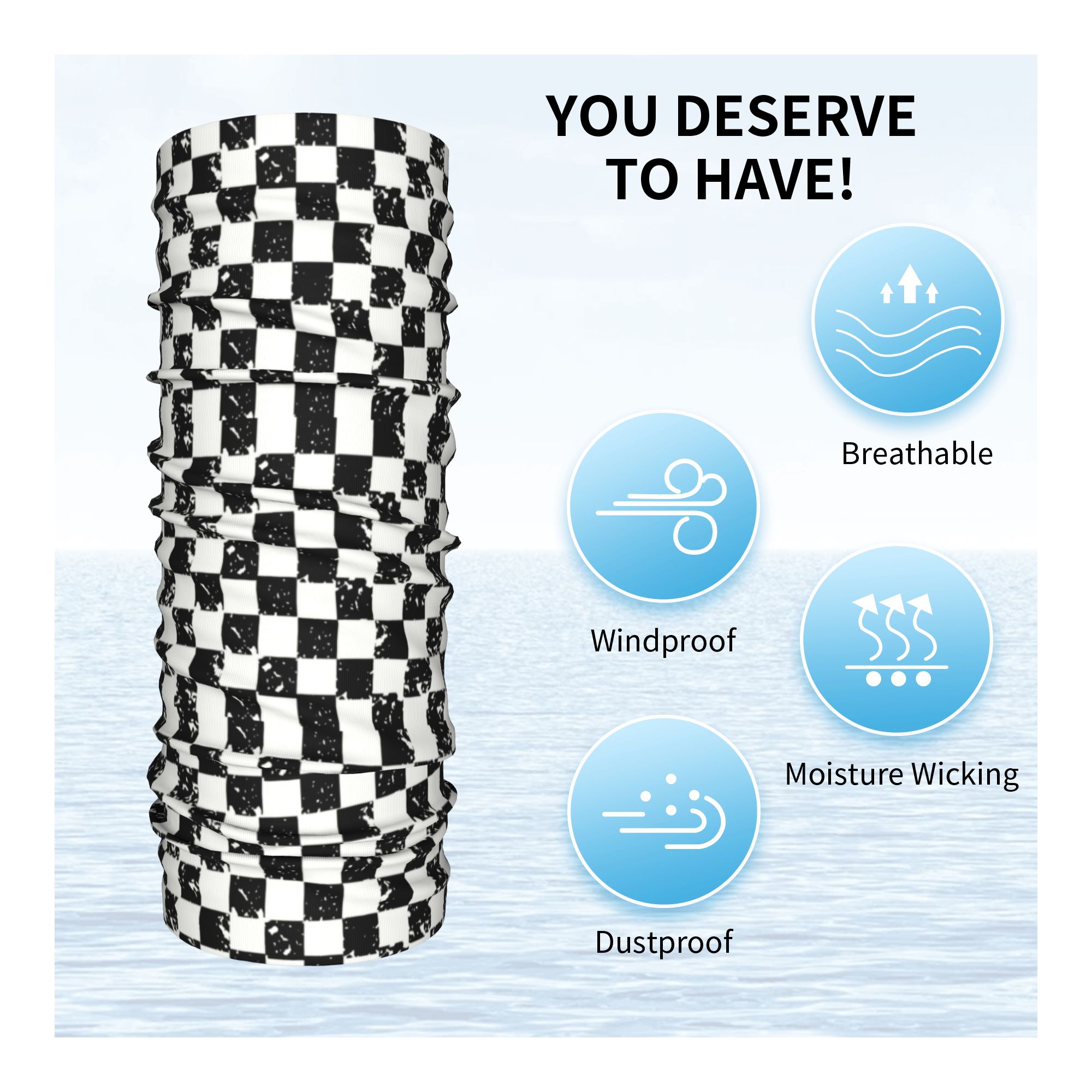 Faixa de Cabeça e Aquecedor de - Neck Warmer Tube avaliação e preço