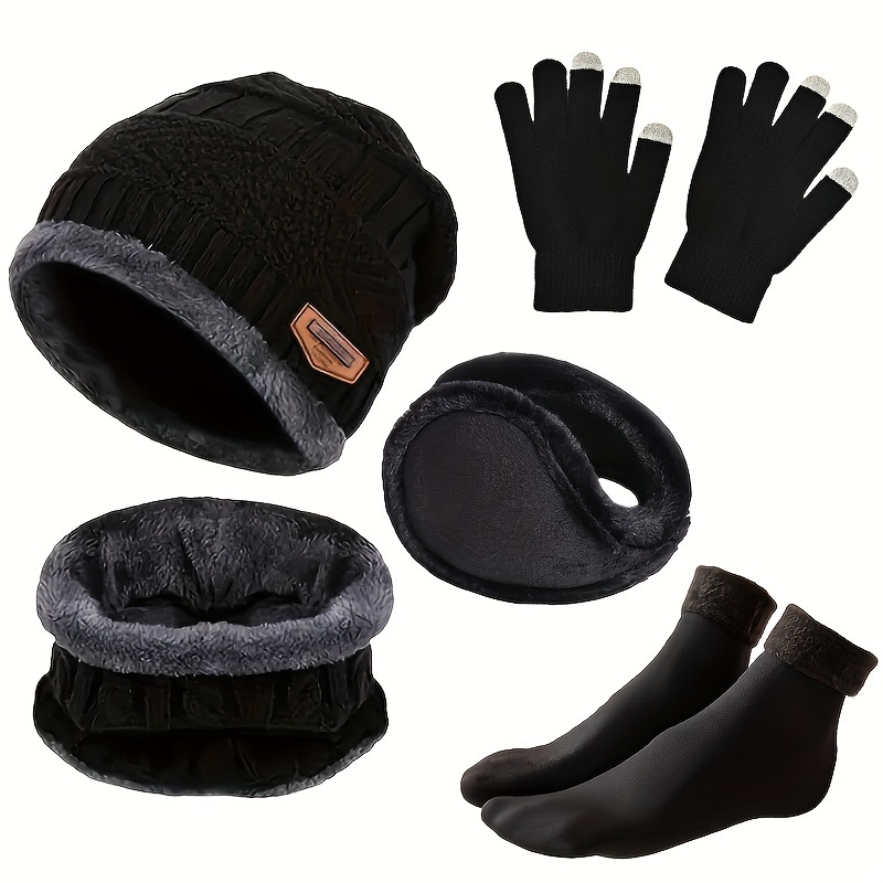 Chapéu de inverno masculino, c - Muffler Men Wool avaliação e preço