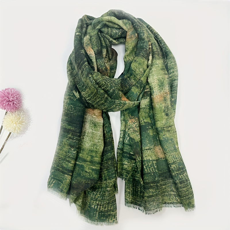 Xale de algodão retrô para sen - Pashmina Wrap Large avaliação e preço