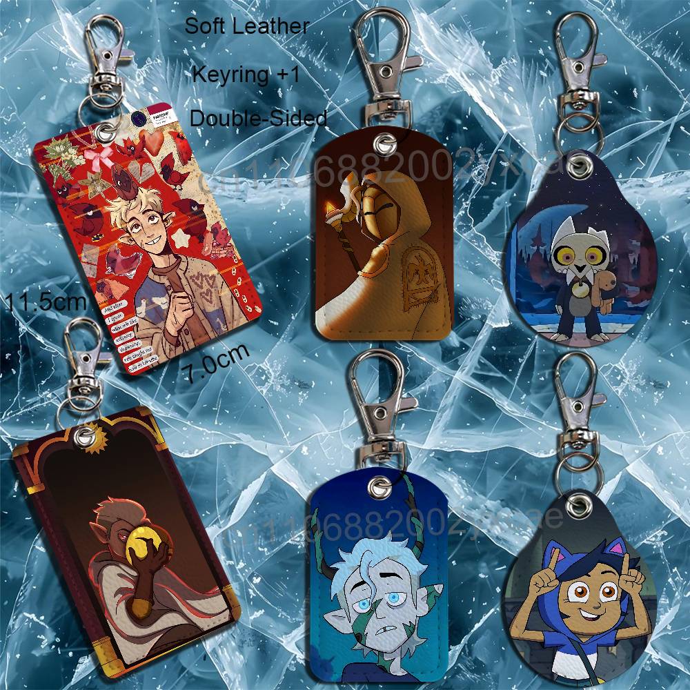 Chaveiro de Couro Luz Noceda F - Lanyard Badge Holder avaliação e preço