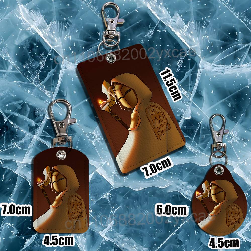 Chaveiro de Couro Luz Noceda F - Lanyard Badge Holder avaliação e preço