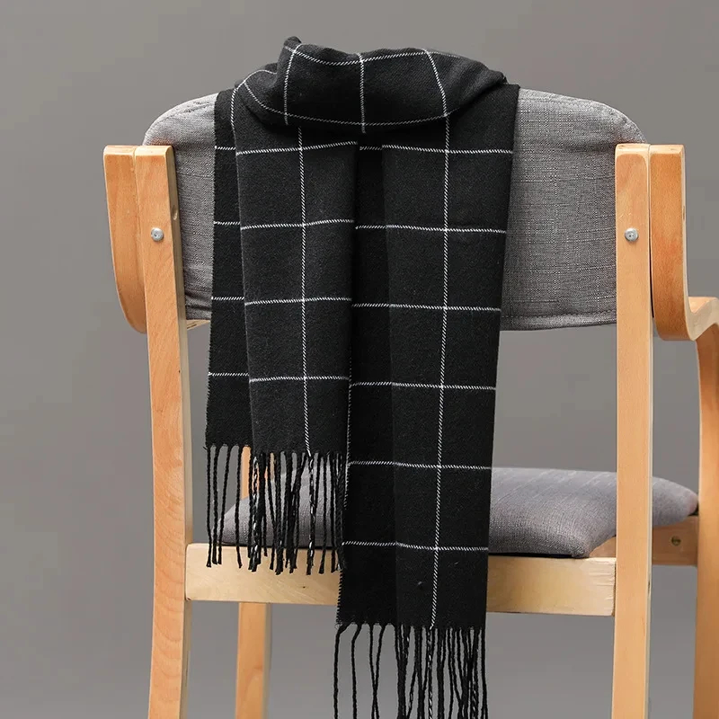 2024 novo inverno cachecol mas - Muffler Men Wool avaliação e preço